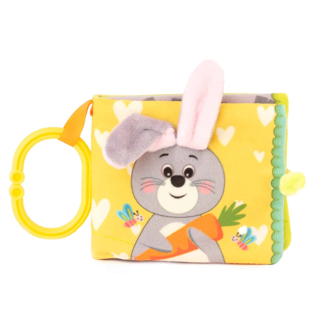 Мека бебешка книжка с животни