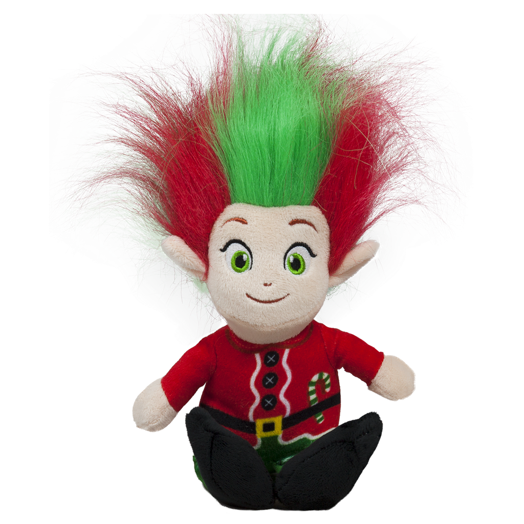 Плюшено коледно тролче