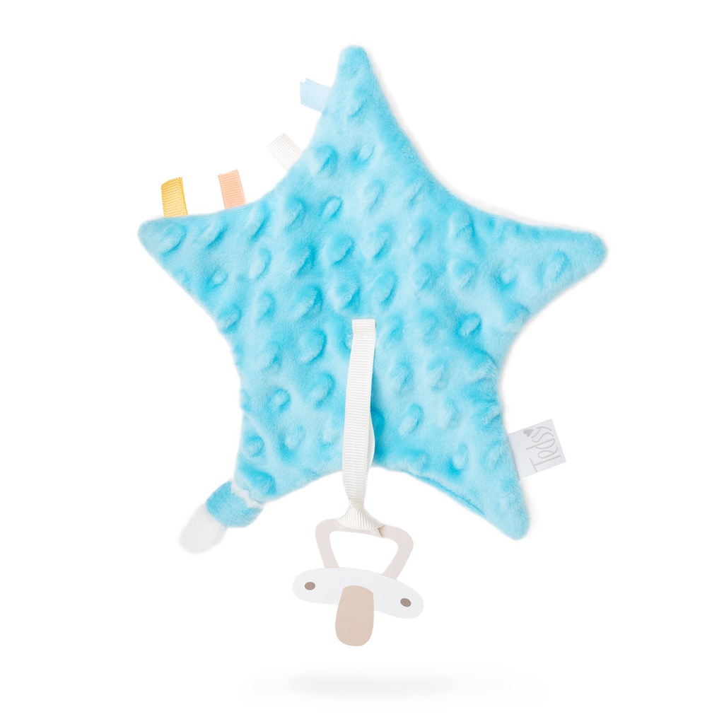 Плюшен държач за биберон - Син