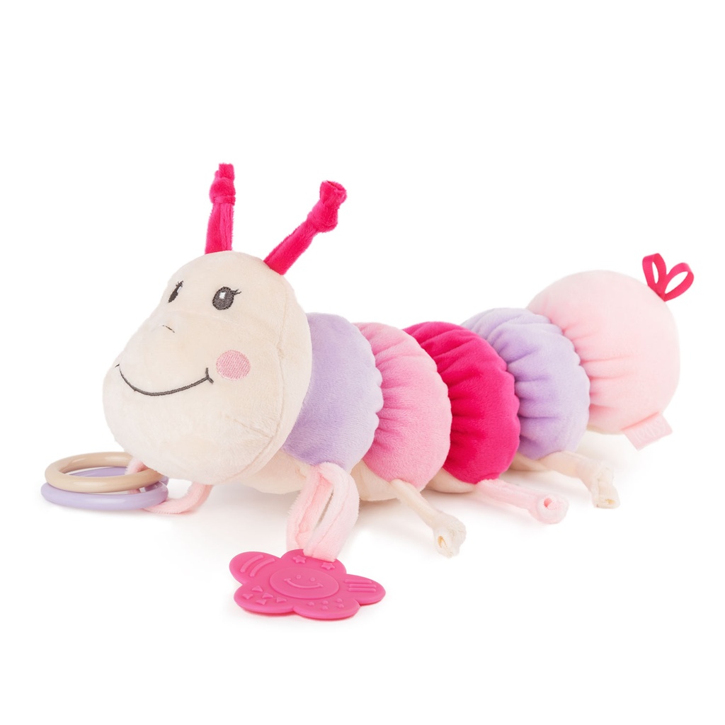 Бебешка гъсеница с дрънкалка