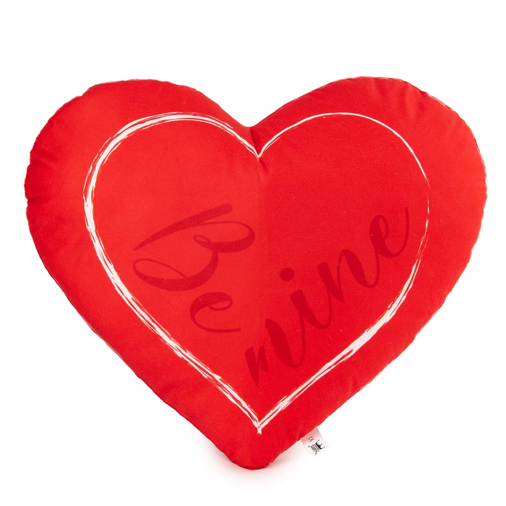 Червено плюшено сърце "Be mine"