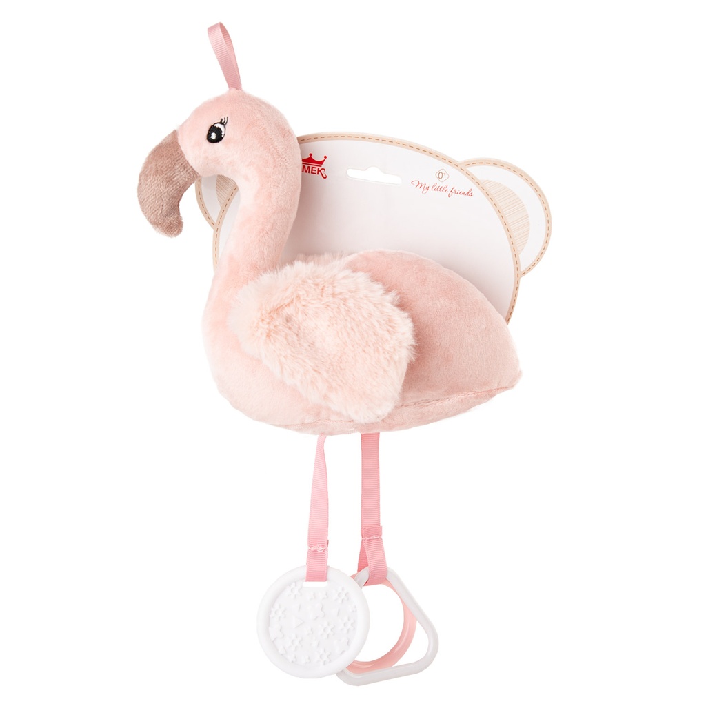 Бебешка играчка фламинго І 2 цвята