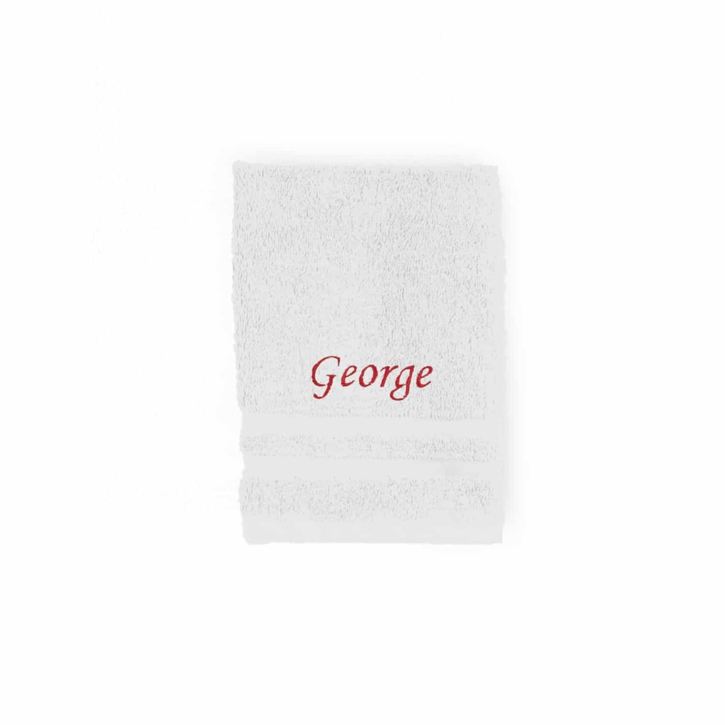 Хавлиена кърпа с бродерия 50х90см.