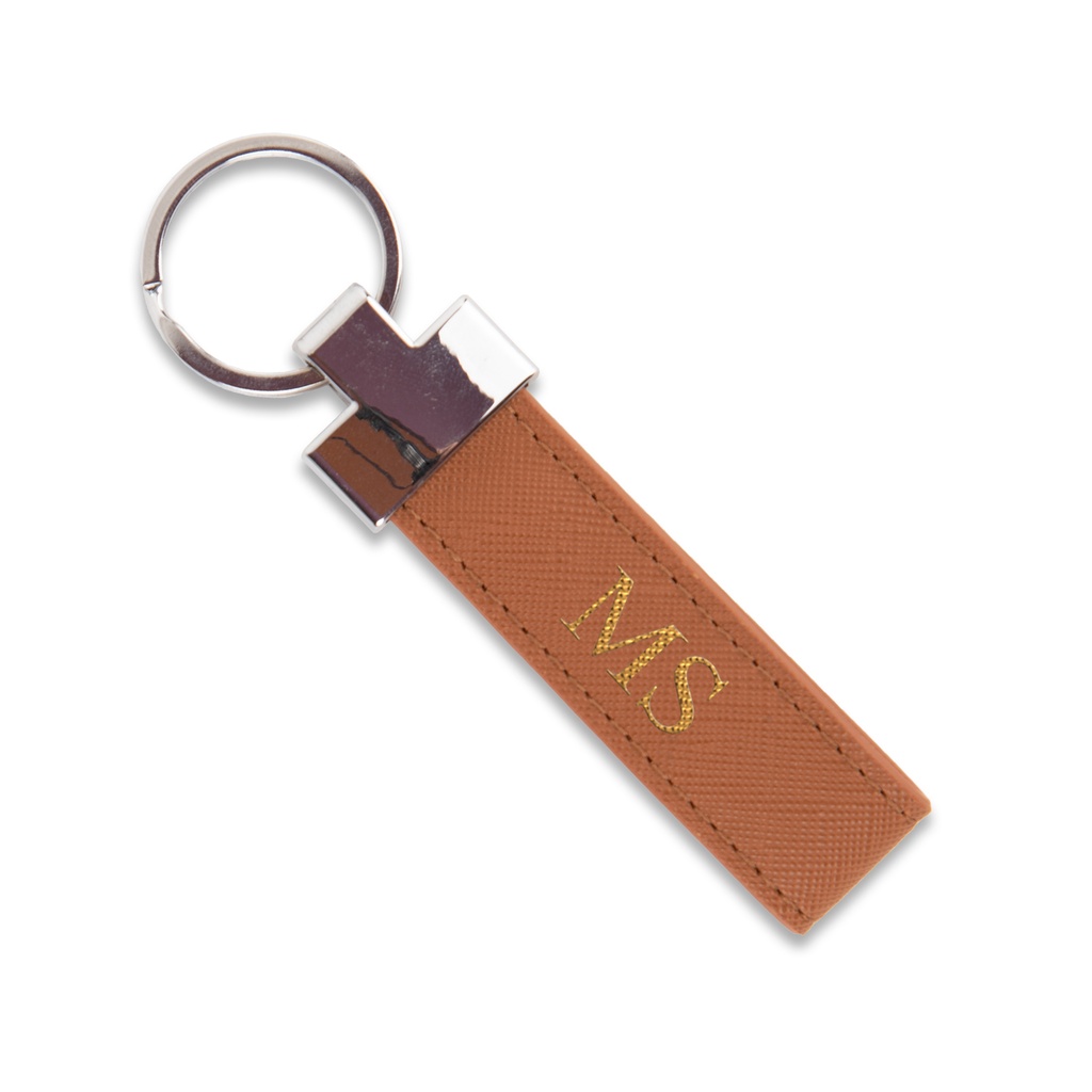 Кожен Ключодържател с надпис