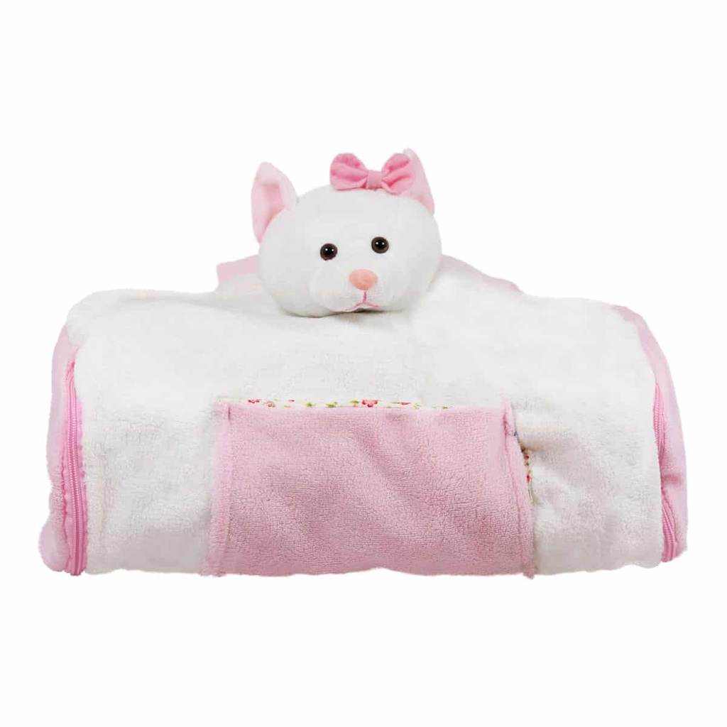 Детска плюшена раничка за път