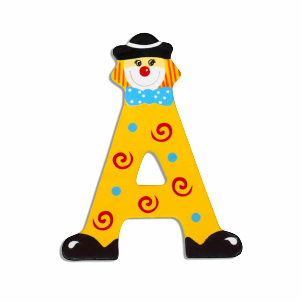 Декоративна дървена буква - А