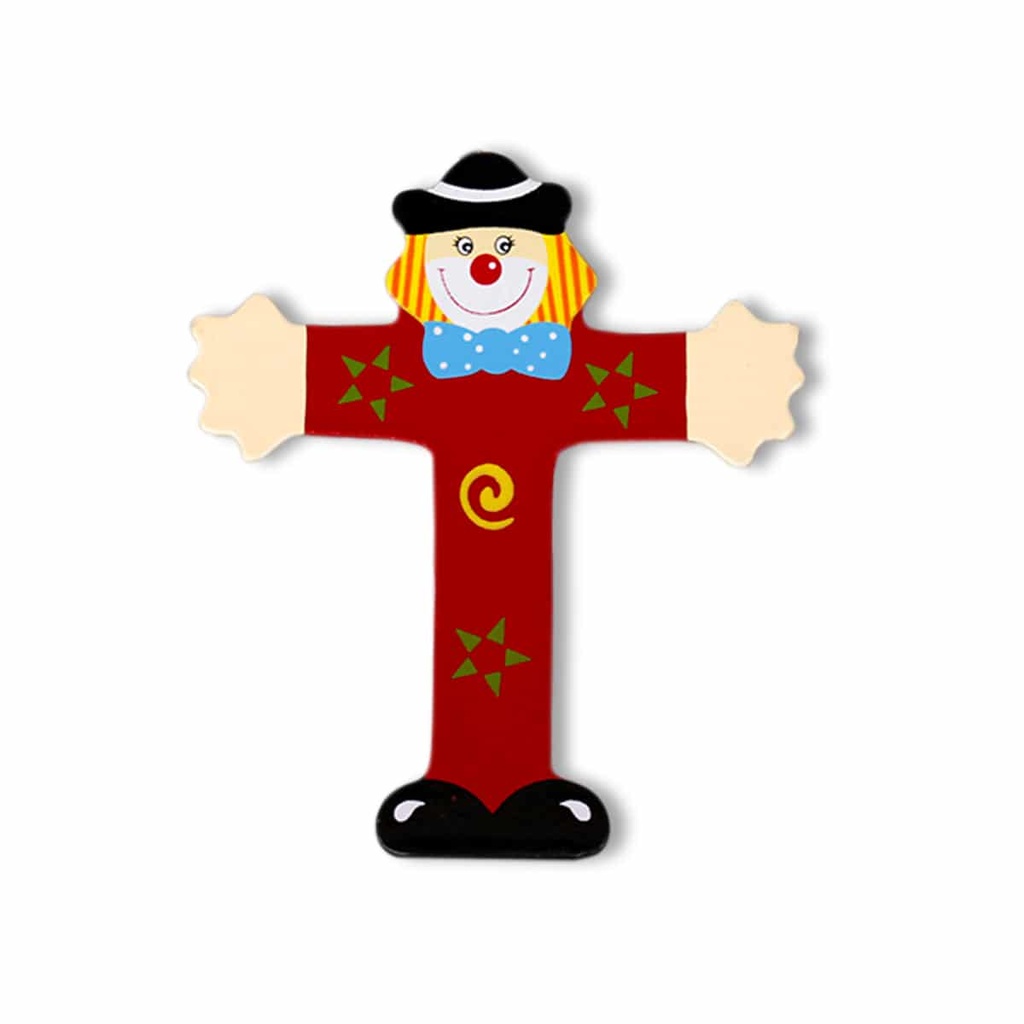 Декоративна дървена буква - Т