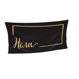 [099137-2] Хавлиена Кърпа - Черна