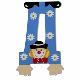 [052504] Декоративна дървена буква - Д