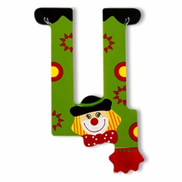 [052521] Декоративна дървена буква - Ц