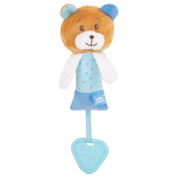 [090651-2] Държалка с мече | два цвята - Син