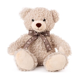 [010114] Къдраво мече с панделка