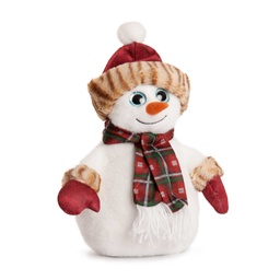 [011243] Снежен човек с ушанка и шал