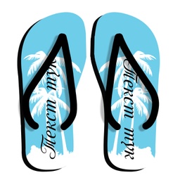 [099238-M-8-1] Мъжки джапанки с Палми<span> - </span>S