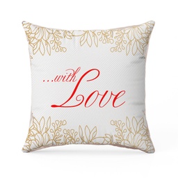[090733-7] Възглавница "With Love"