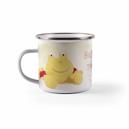 [099212-18] Емайлирано канче с надпис - Зодия Рак