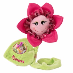 [050660-Н-2] Пролетно цвете със снимка и надпис<span> - </span>Розов