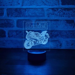 [099203-6] 3D LED Нощна лампа - Мотор