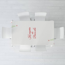 [099201-3] Покривка за маса Сребърна Коледа