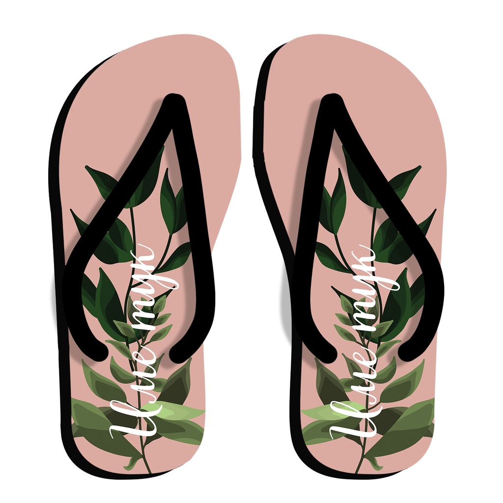 Дамски джапанки с цвете<span> - </span>S