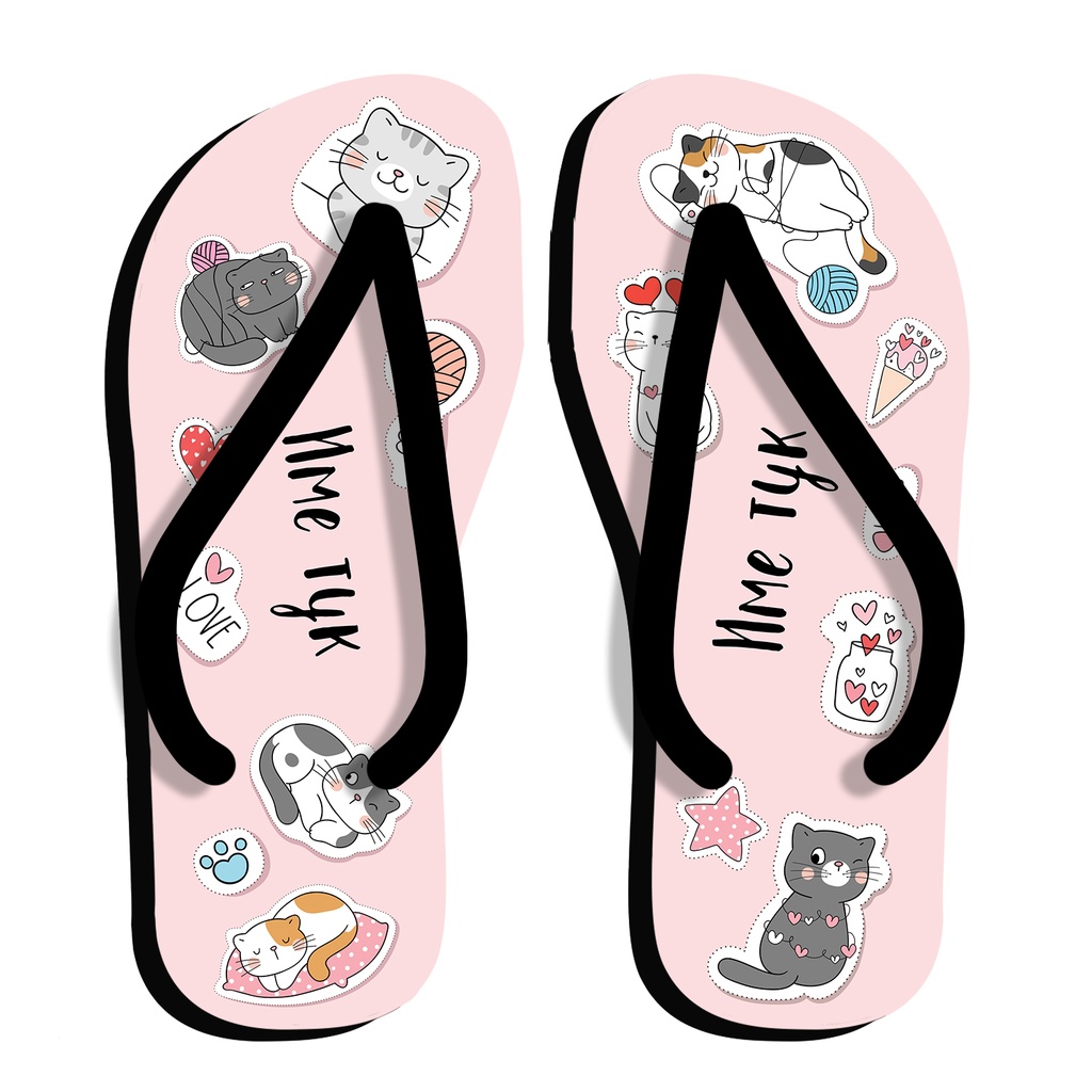 Дамски джапанки с котки 2<span> - </span>M