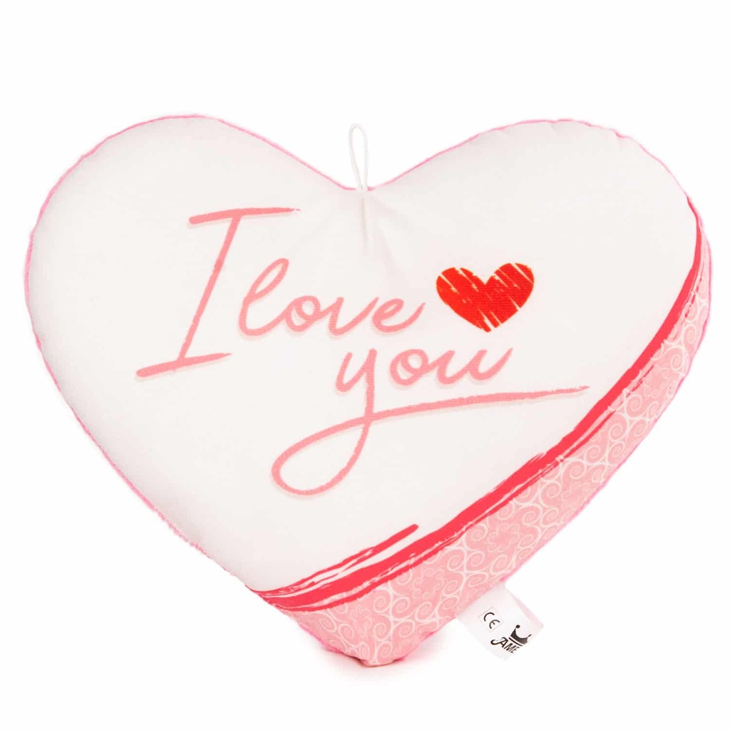 Плюшено сърце I Love you - 35см