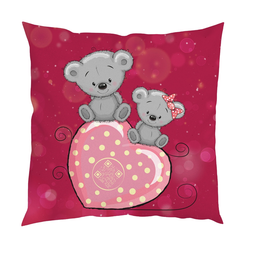 Възглавница с Тайно послание - Мечета върху сърце