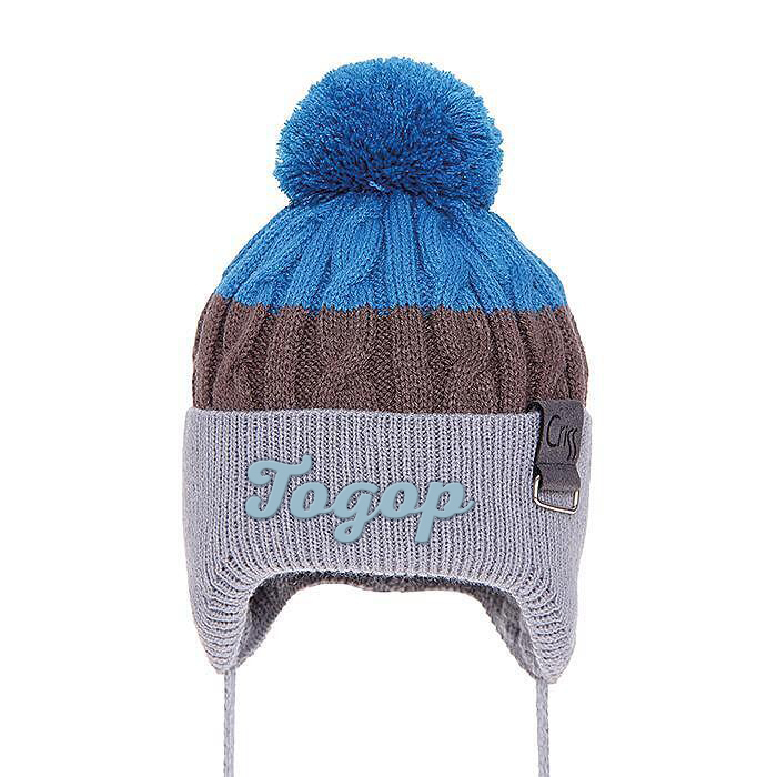 Зимна шапка за бебенца с Надпис