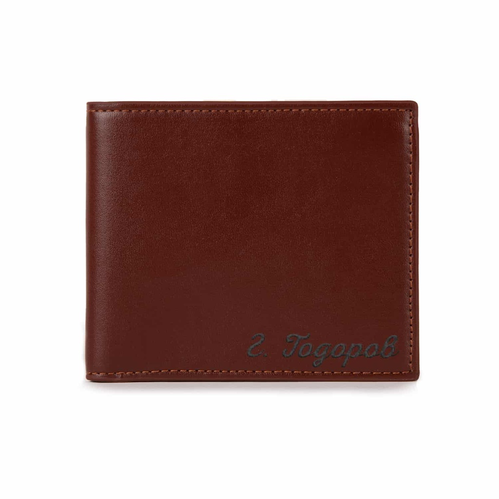 Мъжки портфейл с Гравиран Надпис от ЕКО КОЖА