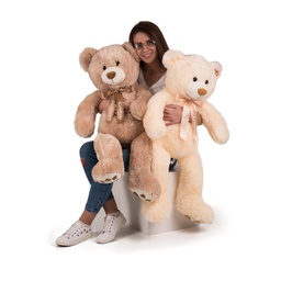 [0040198] Мече с панделка 100 см и Ваш Надпис | 2 цвята