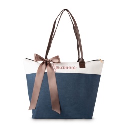 [099235] Дамска чанта с надпис