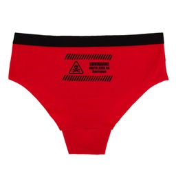 [0717-08-S-R] Дамски червени бикини - Якото дупе на - S