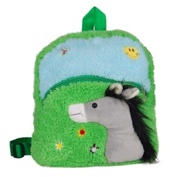 [050726] Зелена плюшена раничка