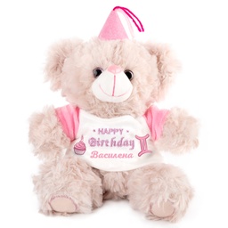 [080102-5-P] Мече за зодия Близнаци - Розов