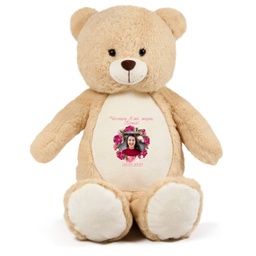 [099106-6] Мече /Честит 8-ми март!/ с ваша Снимка