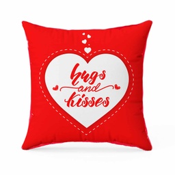 [090732-3] Възглавница Hugs and Kisses