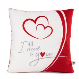 [090725-7] Възглавница "All I need is you"